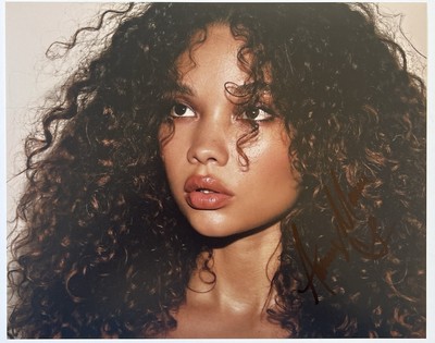 Ashley Moore Signed In Person 8x10 Photo - Model, Actress