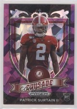 2021 Panini Prizm Draft Picks Crusade Purple Ice 60/149 Patrick Surtain II 0c2