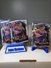 Satou Sabally 2025 Prizm 2x White Seismic & 1x Cracked Ice #4 Phoenix Mercury