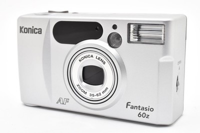 Konica Fantasio 60Z analoge Kompaktkamera 35 mm getestet Japan 【Exc+5】 7164