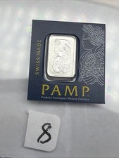 1 gram Platinum Bar - PAMP Suisse Lady Fortuna In Assay # C039045 2985.62 per troy oz