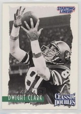 1997 Kenner Starting Lineup Classic Doubles Dwight Clark #87 01w7