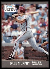 Dale Murphy 1991 Ultra #270 Phillies MLB READ FREE SHIPPING AutographDen