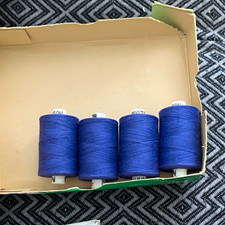 Coats Polyester Sewing Machine Thread Blue 1000m MPN 1042670