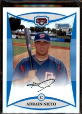 2008 Bowman Draft Picks & Prospects #BDPP9 Adrian Nieto Prospects