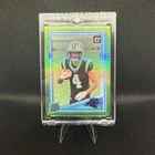 2025 Panini Donruss Optic Tetairoa McMillan Panthers RC Lime Prizm #209 10/50