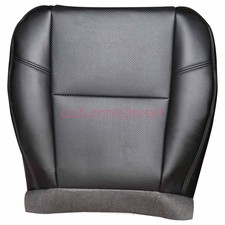 For 2007-2013 GMC Yukon Driver Bottom Leather Seat Cover Black AC & Heated