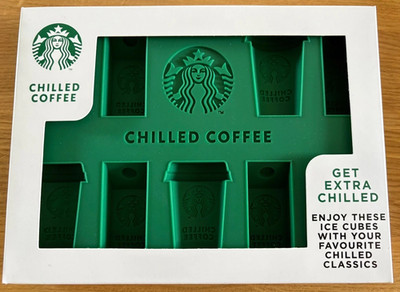 Starbucks Eiswürfelform Neu & OVP Unbenutzt Limited Edition