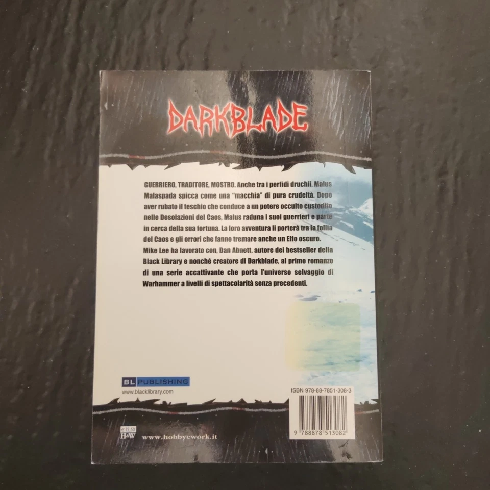 Dan Abnett Mike Lee DARKBLADE Hobby & Work Prima edizione 2006 - Immagine 3 di 4