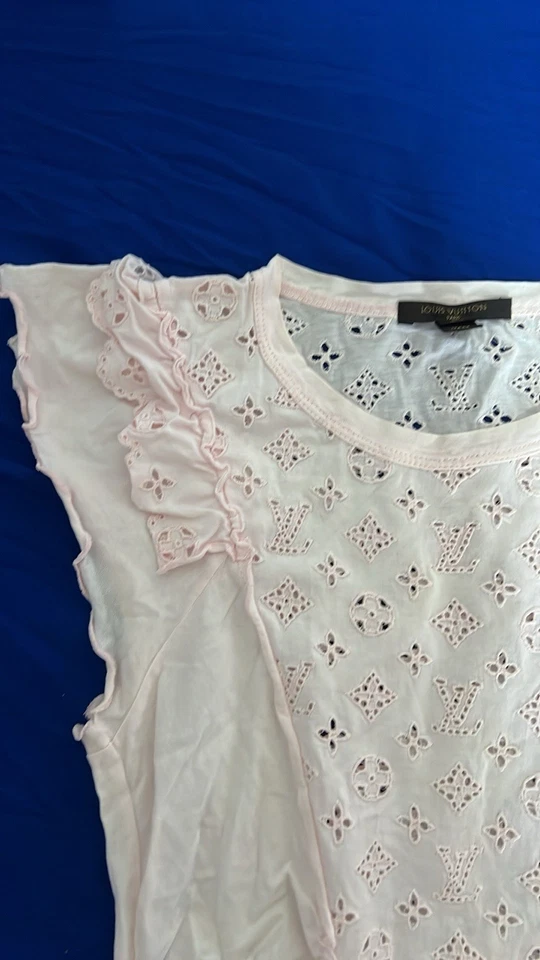 Blusa rosa claro LOUIS VUITTON Foto 3 de 4