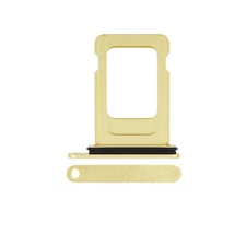 Single Sim Card Tray Holder Replacement YELLOW For iPhone 14, 14+ PLUS
