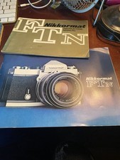 NIKKON Nikkormat FTN Manuals  Photomic FTN Finder Manual Excellent Condition