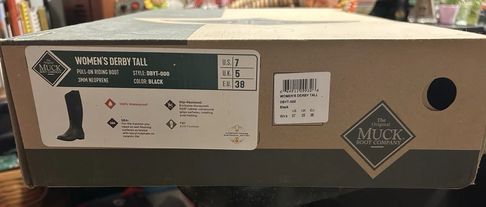 MUCK BOOT Mujer Derby Alto Talla 7 Foto 3 de 4