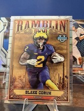 2023 Bowman University Chrome - Ramblin' Man Blake Corum #RM-8 (RC)