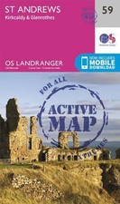 St Andrews, Kirkcaldy & Glenrothes by Ordnance Survey Folded Book