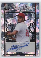 2023 Leaf Metal Thrillerz Silver Crystals 2/8 Luis Perales #T-LP1 Auto 1k9t