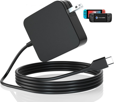 45W USB C Charger for Steam Deck, 6FT Power Cable Type-C PD 3.0 Fast Charger USB