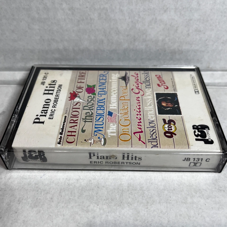 Piano Hits Eric Robertson Audio Cassette Tape Aussie Press - Image 3 of 4