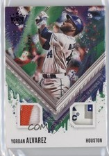 2021 Panini Diamond Kings DK Materials FOTL Purple 9/10 Yordan Alvarez 0fo5