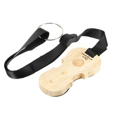 Wood Cello Endpin Rest Non-Slip Stopper 3 Holes with Strap for Cello