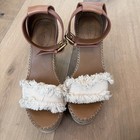 See By Chloe Frayed Wedge Sandals size 38/7.5 — photo 2