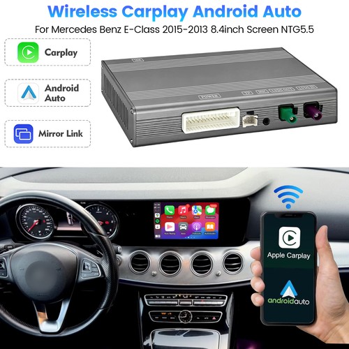 8.4" Wireless Carplay Android Auto Module For Mercedes-Benz W213 NTG5.5 2016-22