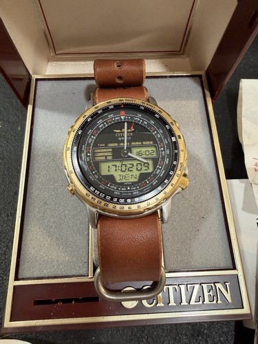 Citizen Wingman C080 Analog/Digital Quartz WR100 40mm