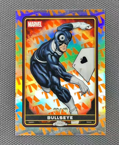 2025 Topps Deadpool Chrome Bullseye TVA Refractor #06/40 No.19