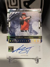 2024 Panini Impeccable Watercolor Ink Alonzo Tredwell Auto /49 #WCS-AT Astros