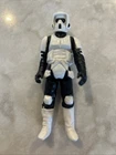 Vintage Star Wars Kenner Biker Scout 1983 Hong Kong White Great Condition