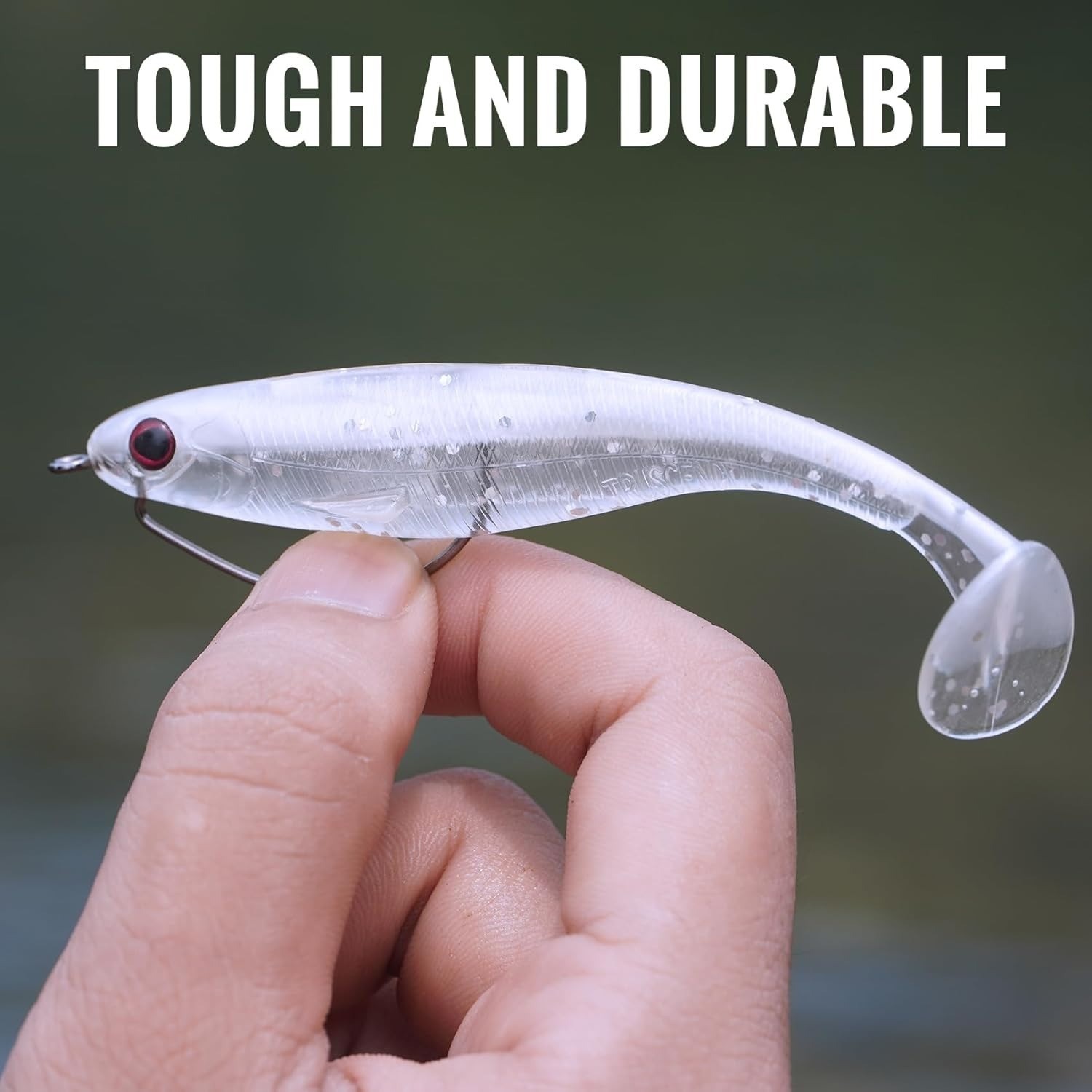 Soft Swimbaits Fishing Lures Vibrating Action for Bass Trout Crappie - Image 7