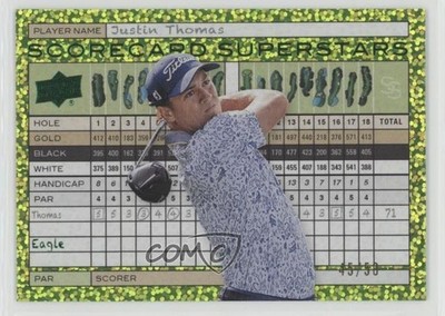 2024 Upper Deck Scorecard Superstars Eagle 45/50 Justin Thomas #SS-4 09br