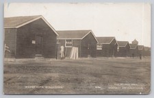 Blackdown Camp Marne Huts Barracks RPPC Surrey WWI [John Drew]