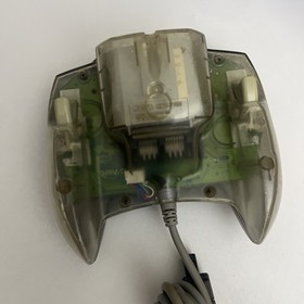 Sega Dreamcast Millennium 2000 Charcoal Transparent Controller Wired HKT-7700