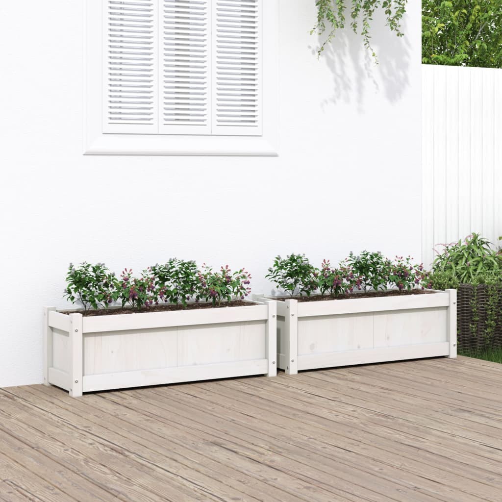 VidaXL Collari per Pallet 3 pz 60x80 cm in Legno Massello di Pino