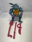 TMNT  Vintage Teenage Mutant Ninja Turtles SLASH W/accessories Free Shipping !!