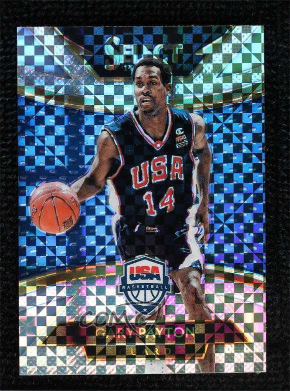 2014-15 Panini Select Courtside Silver Prizm Gary Payton #229 HOF