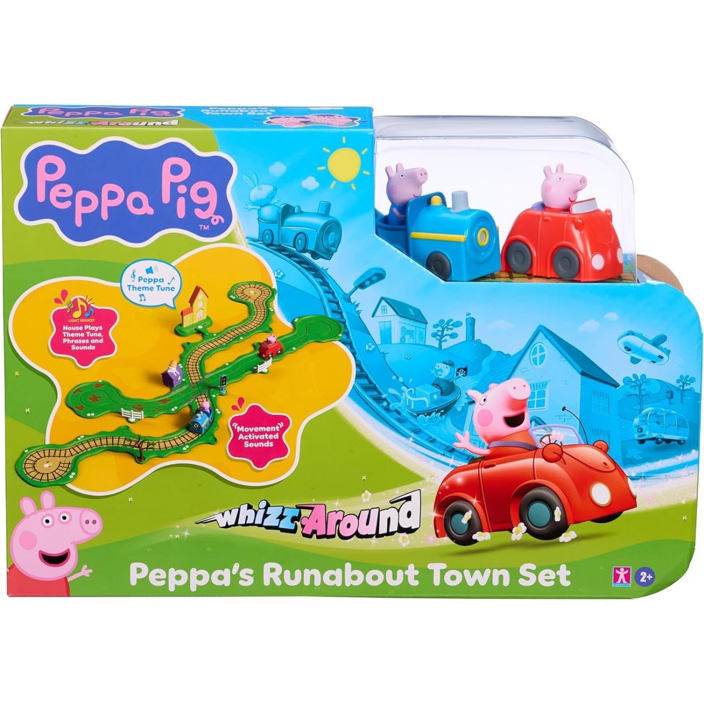 Peppa Pig Whizz Around Peppa’s Runabout Town Set