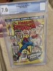 Amazing Spider-Man #121 CGC FN/VF 7.0 White Pages!!  Death of Gwen Stacy Marvel