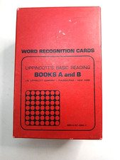 Lippincott's Basic Reading A  B Word Recoognition Cards Incomplete