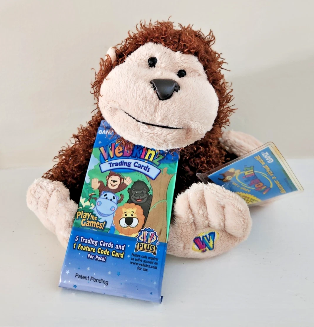 GANZ Retired Cheeky Monkey Webkinz & Lil 'Kinz Animals for sale | eBay