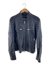 Gucci Giacca Singolo Cavaliere/48/Pelle di Pecora/Nero/354187 3483