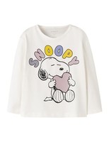 Snoopy T-Shirt Ls Nreg Box Sky, Baumwolle, GrößE M, Kinderbekleidung