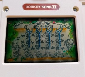 NINTENDO JR 55 GAME and WATCH MULTISCREEN DONKEY KONG II 1983