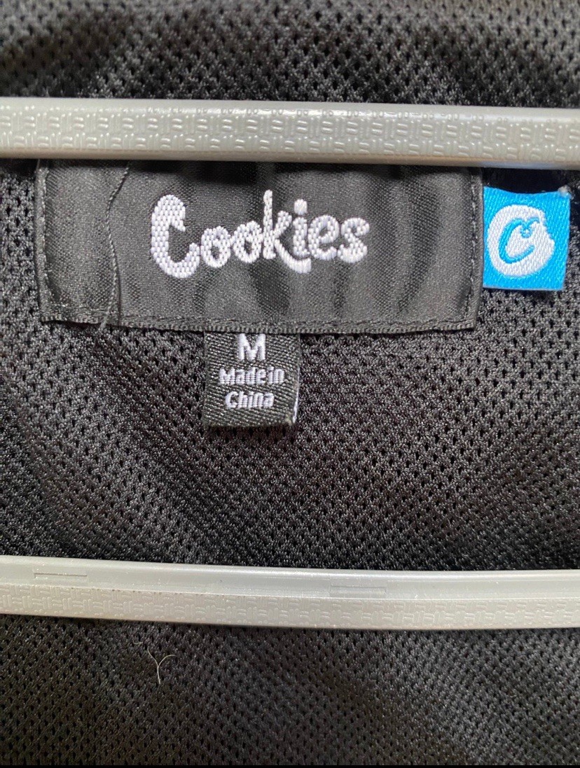 Cookies Patchwork Windbreaker Full Zip Hooded Jac… - image 7