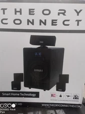 Theory Connect 2000w 6.1 Speaker Setup W/500w Sub Smart Home Speaker System