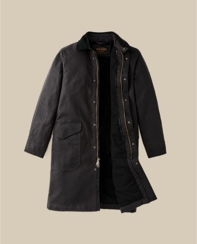 Filson Trench Coat Cinder Small - Picture 3 of 9