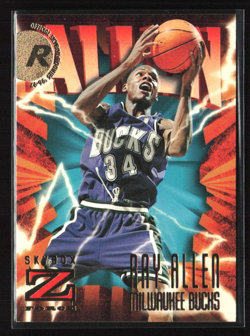 1996-97 Skybox Z Force Ray Allen RC #140