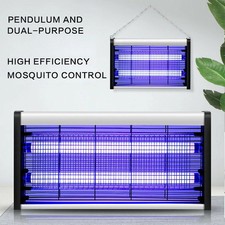 50W ELECTRIC INSECT FLY KILLER BUG MOSQUITO ZAPPER UV HOME INDOOR PEST CATCHER
