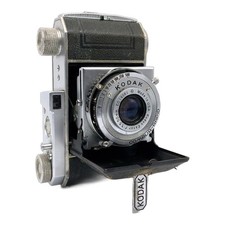 Kodak Retina Klappkamera mit Kodak Ektar 50mm 1:3.5 Compur-Rapid Balgenkamera
